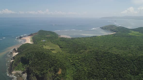 Coast Palau Island