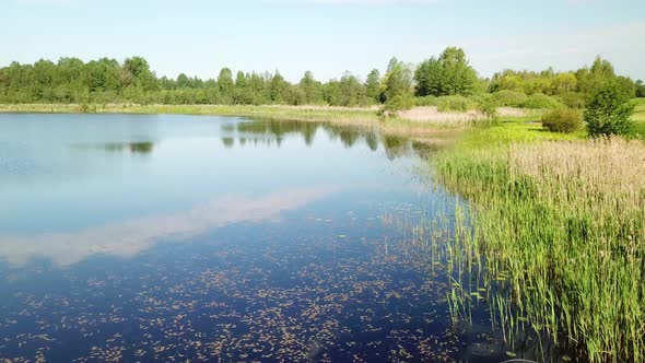 Beautiful Landscape Of Lake Moshno 14