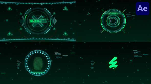 HiTech Hack Logo Reveal for After Effects alt