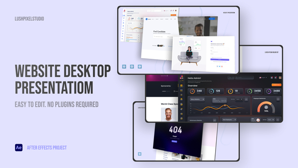 Minimal Website Presentation alt