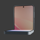 Realistic 3D Model of Samsung Z Flip 6 - Blender Foldable Smartphone Render - 3DOcean Item for Sale