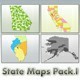 United States Vector Maps - Pack I - GraphicRiver Item for Sale