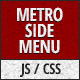 Metro Style Side Menu - CodeCanyon Item for Sale