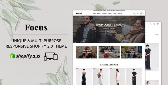 Focus - Fashion & Accessories Shopify Theme