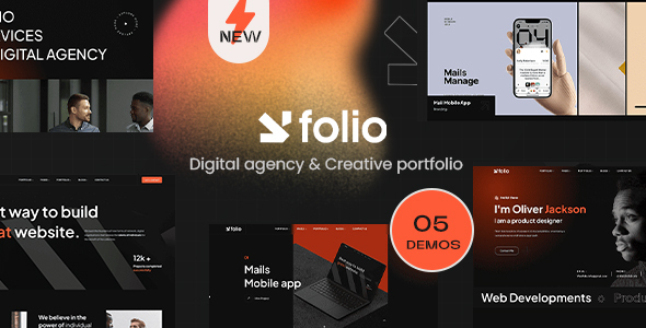 Webfolio – Creative Agency & Portfolio Template – 0 Sold!