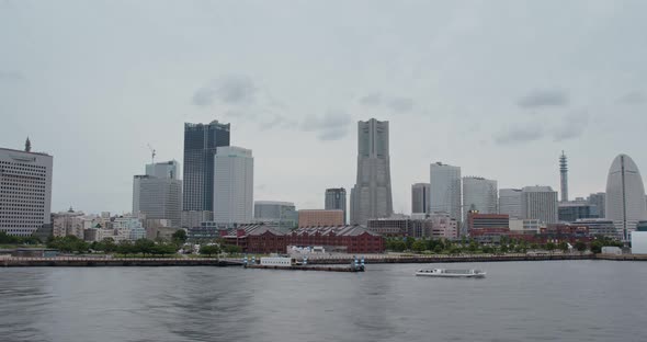 Yokohama city at night