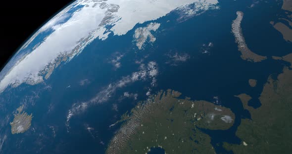 Barents Sea in Earth Planet