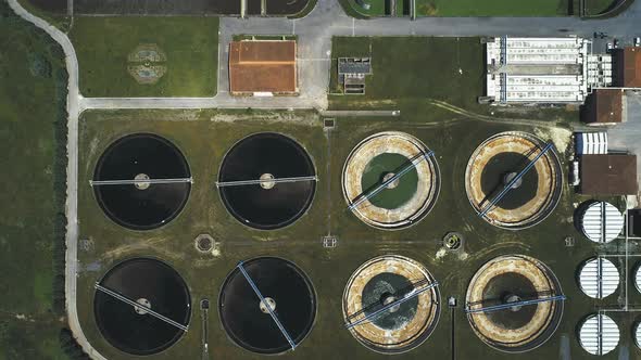 Sewage Treatment Plant Basin