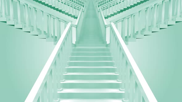 Climbing The Stairs Background