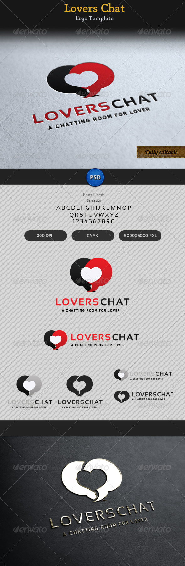 Lovers Chat Romantic Talk Logo