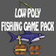 Low Poly Fishing Game Pack - 3DOcean Item for Sale