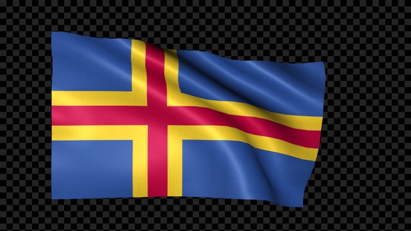 Aland Flag