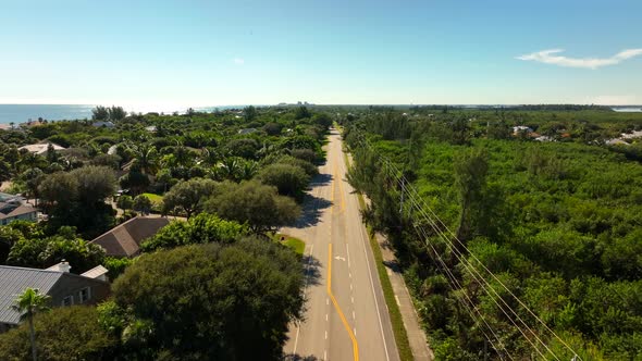 Vero Beach Fl A1 A Aerial Flyover