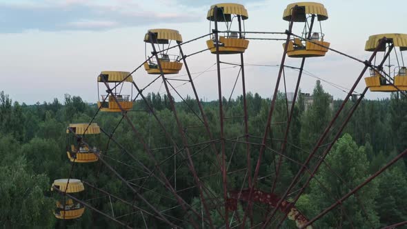 The Abandoned Ferris Wheel in Pripyat
