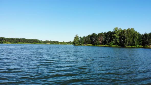 Lake and Forest in Summer