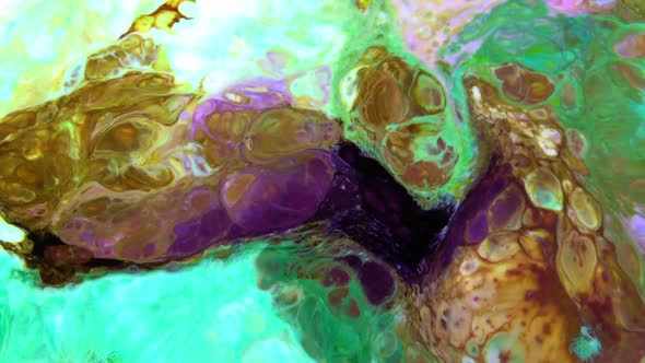 Color Explosion Abstract Art Painting alt