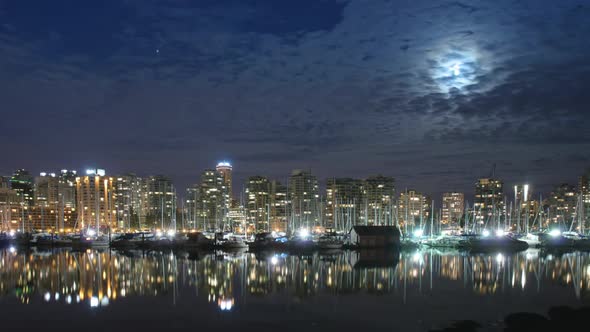 Vancouver Skyline Time Lapse