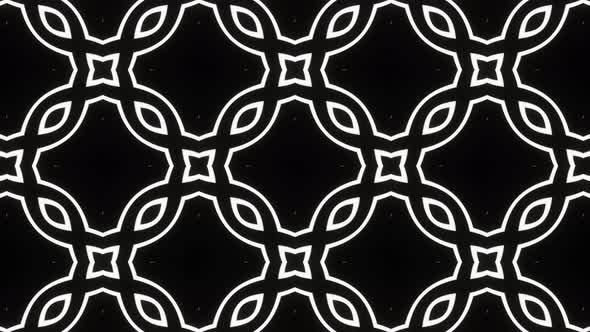 VJ Loop Black White Looped Abstract Pattern for LED Screens