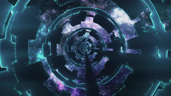 Spaceship Elevator - Vj Loop alt