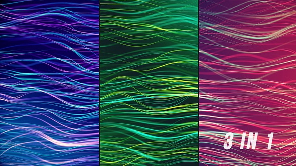 Colorful Wavy Lines