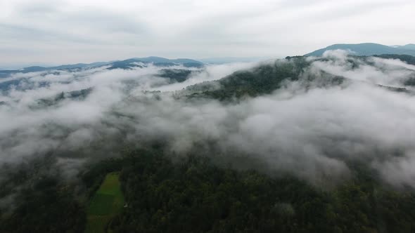 Foggy Mountain Peaks