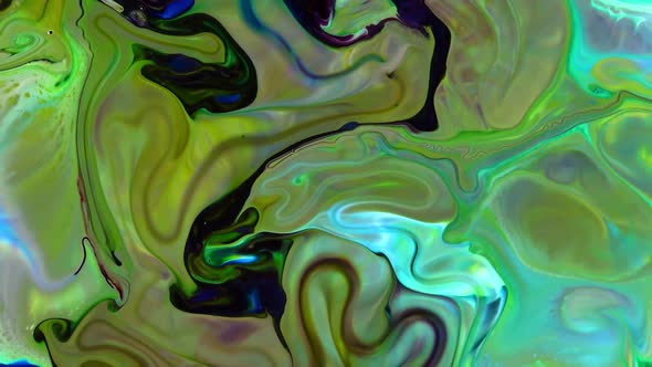 Abstract Colorful Sacral Liquid Waves Texture 889