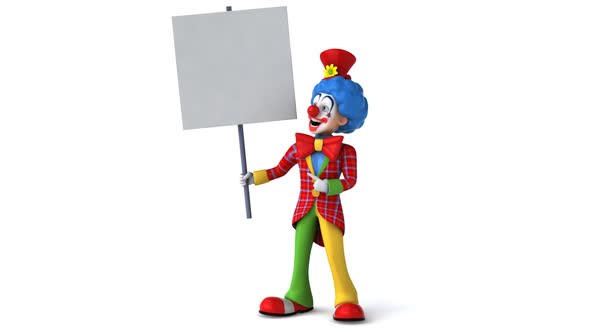 Fun cartoon clown alt