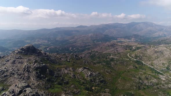 Mountains Aerial View