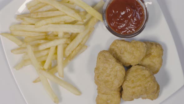 Chicken Nuggets Happy Meal