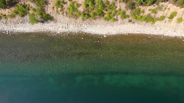 Sea Coast Top View