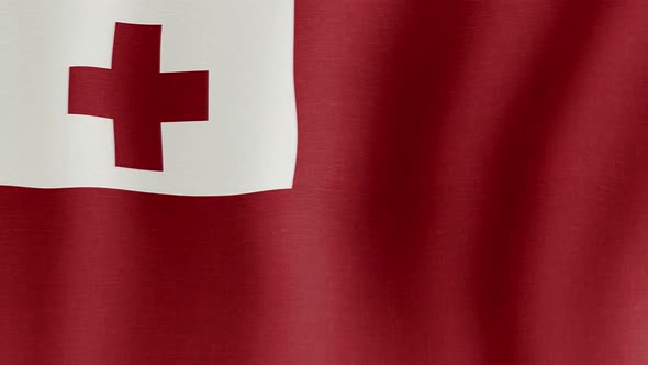 The National Flag of Tonga