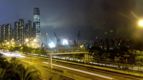 Hong Kong Freeway Time Lapse