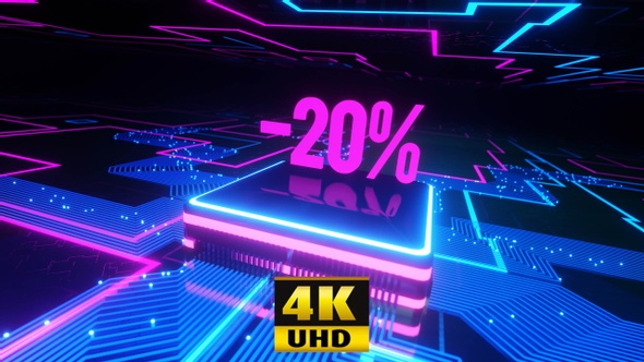 Neon 20% Off 4K