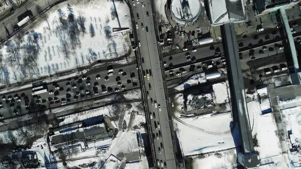 Car Traffic in Winter