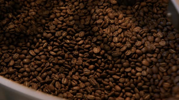 Coffee Roasting Process in Small Roaster Factory