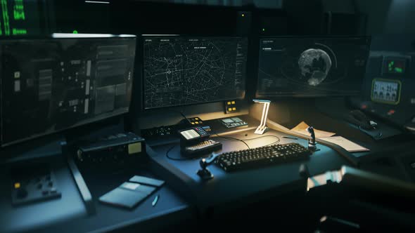 Police are tracking the criminals on the virtual map using computer software alt