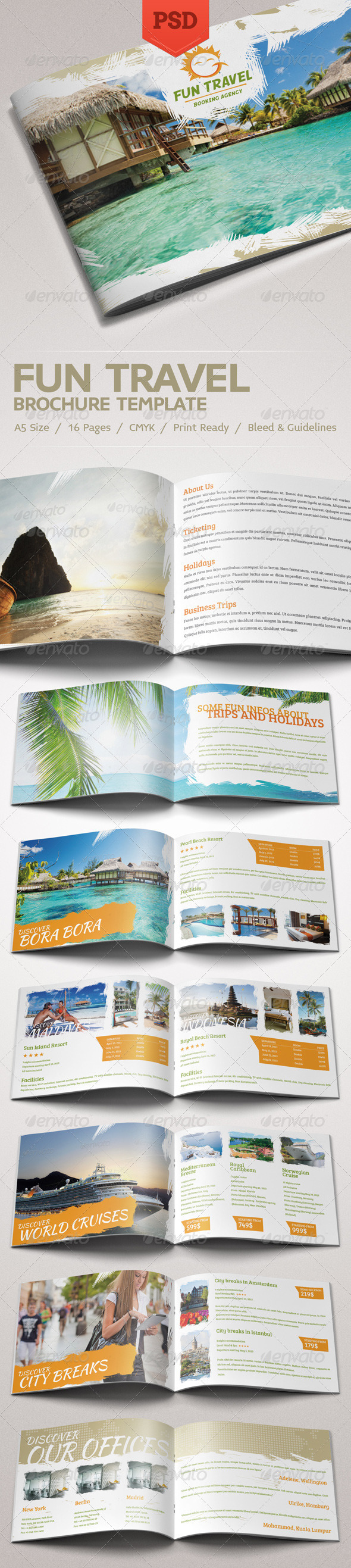 Fun Travel Brochure