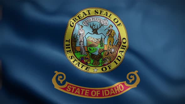 Idaho State Flag Front