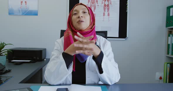 Medical professional at work alt