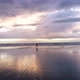 Girl Running on an Empty Beach - VideoHive Item for Sale