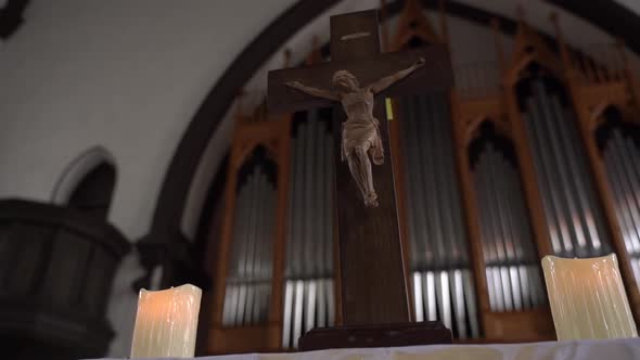 Statue of Jesus Christ in Church