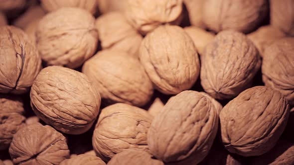 Walnuts In A Basket