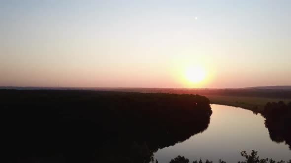 Aerial Video of the Lake