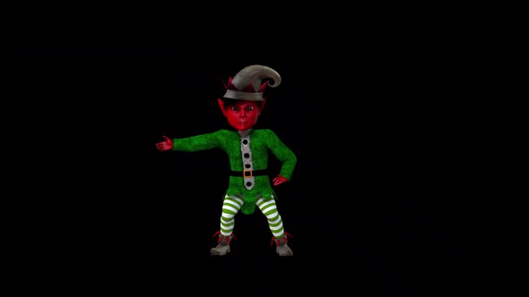 Red Elf Dance 7 – Christmas Concept alt
