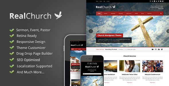 Real Church - Responsive Retina Ready Theme