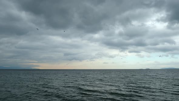 Clouds And Sea Time Lapse