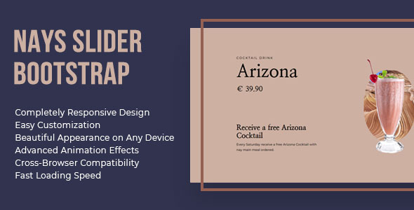 Nays Slider - Bootstrap Image Sliders