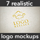 7 Realistic Logo Mock-Ups - GraphicRiver Item for Sale