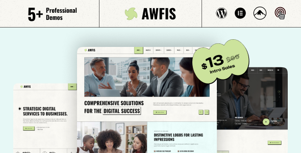 Awfis – Creative Business Agency WordPress Theme – 0 Sold!