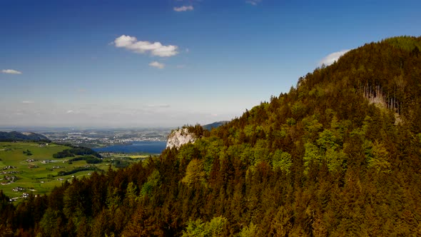 Beautiful view on the Mountains